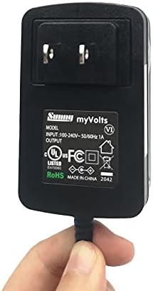 Myvolts 12V מתאם אספקת חשמל תואם/החלפה ל- Seagate SRDONF2 כונן קשיח חיצוני - ארהב תקע