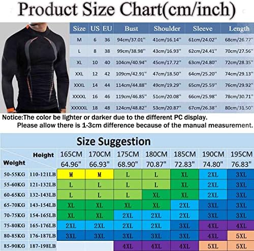 XXBR 2022 חולצות טריקו דחיסה חדשות לגברים, שרוול ארוך מהיר יבש יבש גבוה גמישות שרירים ספורט ספורט טי