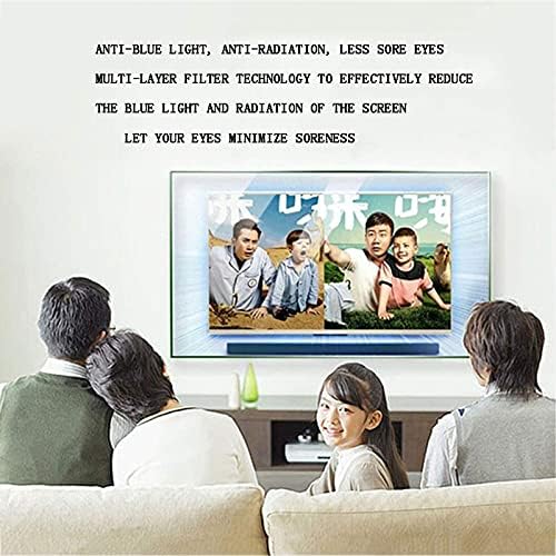קלוניס אנטי כחול אור / אנטי בוהק טלוויזיה מסך מגן, במיוחד ברור אנטי שריטה מסך מגן סרט, להקל על עייפות