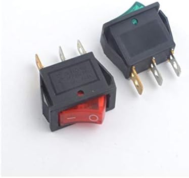 מתג מתג Vieue כפתור כפתור מתג נדנדה בציוד חשמלי בן 3 פינים עם מתג התאורה מתג התאורה 16a 250VAC / 20A