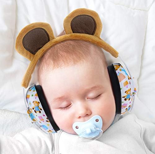 הגנה על אוזניים לתינוק פורמוקאלי לתינוקות למשך 3 חודשים עד 2 + שנים הפחתת רעש אוזניים לתינוקות ופעוטות.
