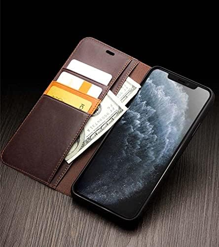 כיסוי טלפון פוליו ארנק עור עם 3 חריץ לכרטיס, נרתיק להעיף עמיד בפני זעזועים לאייפון אפל 14 6.1 אינץ '
