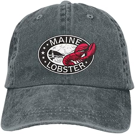 Lobster Lobster Maine כובע בייסבול כובע כובע סנאפבק מתכוונן כובע היפ הופ גברים