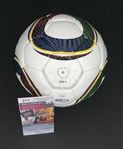 אנדרס אינסטה ספרד חתמה על גביע העולם פיפא 2010 כדורגל כדורגל JSA COA VV23811 - כדורי כדורגל עם חתימה