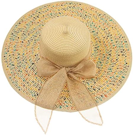 כובעי קש לאופנה לשמש לנשים קיץ מגלגל חופשה נסיעות כובעי תקליטונים כובעי חוף מגנים משקל קל משקל