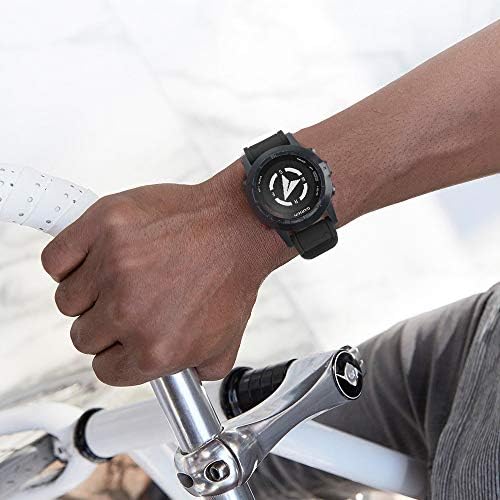 Notocity תואם Fenix ​​2 צפייה בלהקה 26 ממ רוחב רצועת שעון רך סיליקון רך עבור Fenix ​​2 Smartwatch