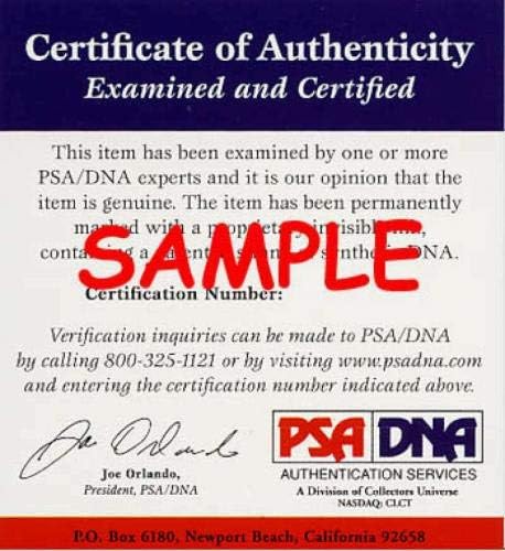 ג'וני ספסל PSA DNA COA חתום 8x10 צילום מקורי חתימה - תמונות MLB עם חתימה