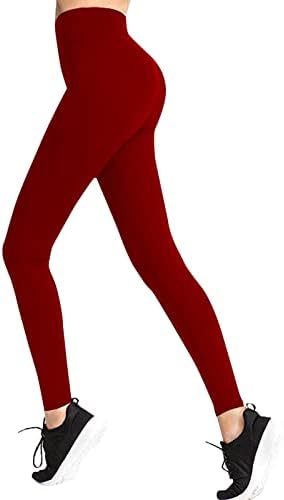 נשים פעילות סובלימציה חותלות סולידיות ספורט חותלות כושר נשים יוגה מכנסי יוגה מותניים גבוהים קרצוף יוגה