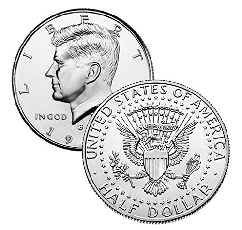 1993 הוכחת כסף קנדי ​​חצי דולר הוכחת ארהב