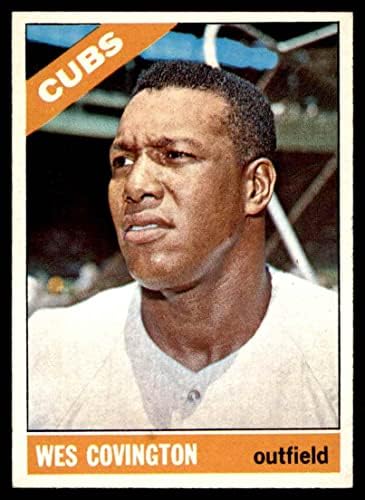 1966 Topps 484 Wes Covington Chicago Cubs Ex+ Cubs