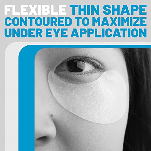 Medschenker טלאי עיניים יסמין לבנים 60 יחידות - קולגן אנטי אייג'ינג חומצה היאלורונית מסכות undereye