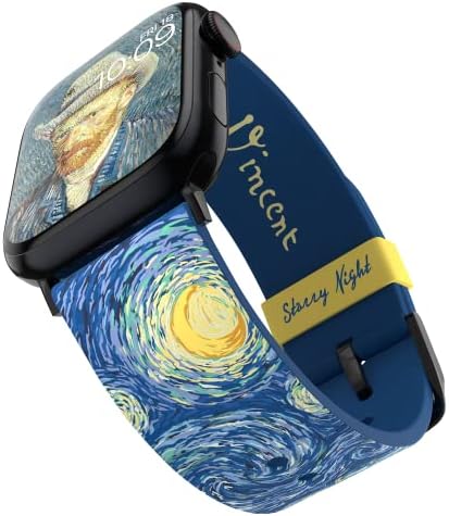 אוסף להקות של Wan Gogh SmartWatch - מורשה רשמית, תואם לכל גודל וסדרה של Apple Watch