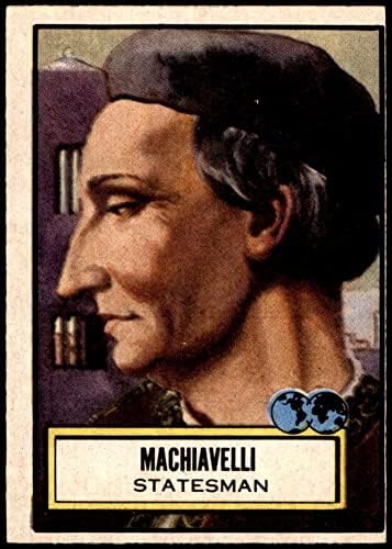 1952 Topps 106 Machiavelli VG