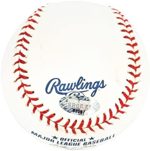 מייק קמרון וברט בון חתימה על חתימה על MLB בייסבול MCS HOLO 89087 - כדורי בייסבול עם חתימה