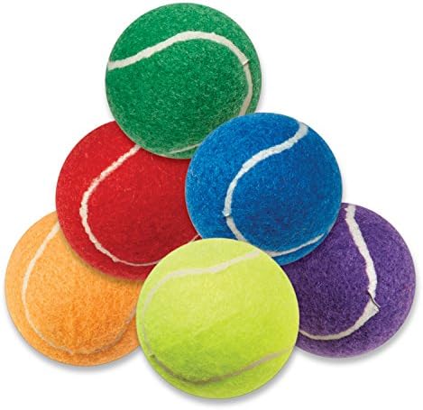 זאניס מיני גור גאווה טניס כדורי לכלבים, 6-חבילות