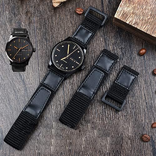 Fulnes Nylon Nato Watch Strap עבור S-Eiko No.5 007 M-Ido Samsung Gear S3 Huaweigt2 Sport Watchband 22