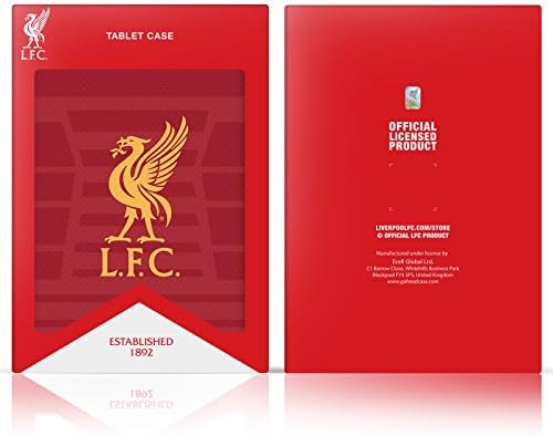 עיצובים של תיק ראש מורשה רשמית מועדון הכדורגל של ליברפול ביתי 2022/23 ערכת עור ארנק עור מארז תואם ל-
