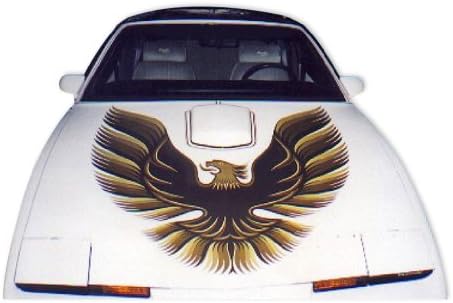 1985 1986 1987 שימוש בהתאמה אישית לשימוש פיירברד טרנס אם מכסה המנוע מכסה המנוע - זהב