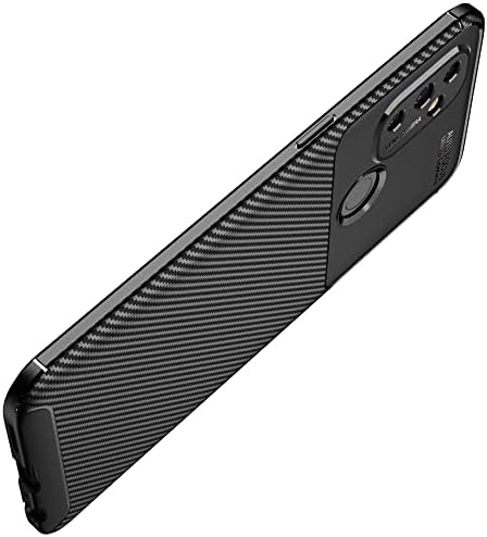 כיסוי מארז טלפון תואם ל- OnePlus nord N100 מארז טלפון נייד נגד התנפצות נגד ריסוק, מרקם עור רך TPU מארז