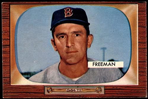 1955 Bowman 290 הרש פרימן בוסטון רד סוקס אקס/מ.ט