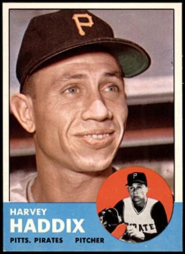 1963 Topps 239 Harvey Haddix Pittsburgh Pirates Pirates NM/MT