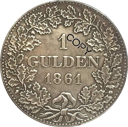 1861 מטבעות עותק גרמניים מתנות קופיות