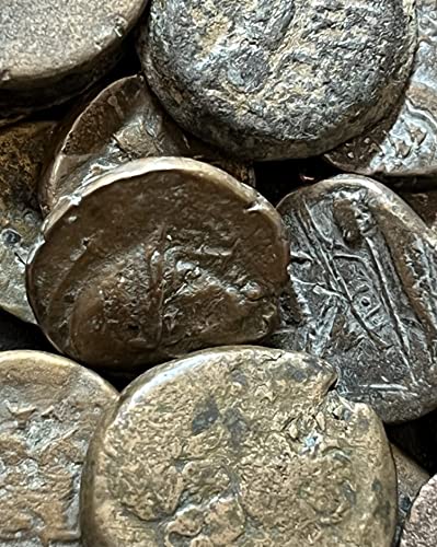 2022 x - 200 לפני הספירה מטבע יווני עתיק גדול במוכר ברונזה מחזיק טוב+