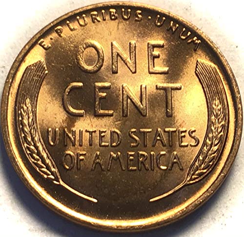 1942 P Lincoln Cent Cent Bu Bu Red Pennery State Mint State