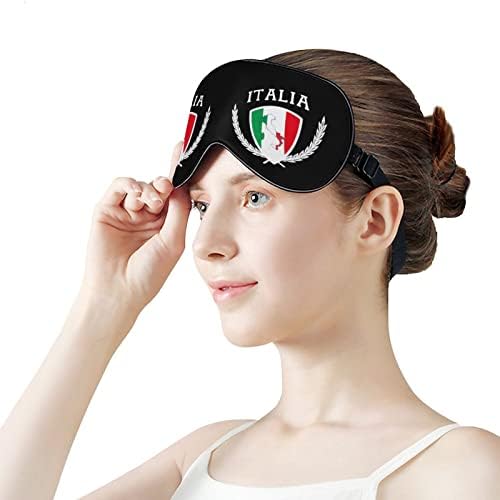 איטליה איטליה דגל מפה איטלקית דגל שינה מסיכת עיניים חמודה עיניים מכסה עיניים מכסה צלליות לנשים מתנות