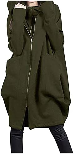 מעילי נופש מזגרים לנשים טוניקה חורפית טוניקה אלגנטית עם שרוול ארוך מעיל ברדס נוחות ז'קט מוצק ז'קט.
