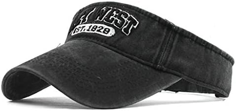 כובע במצוקה קנבס visor Unisex ריק כובע רקמה עליון כובע מתכוונן גברים כובע שמש שטוף נשים וכובעים חיצוניים,